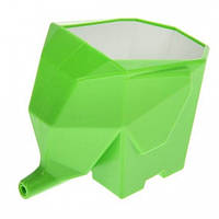 Сушилка для посуды и столовых приборов компактная для кухни стильная и функциональная зеленая BROWN