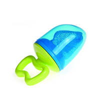 Сеточка для кормления ниблер для детей от 6 месяцев безопасный аксессуар для прикорма фруктов овощей BROWN