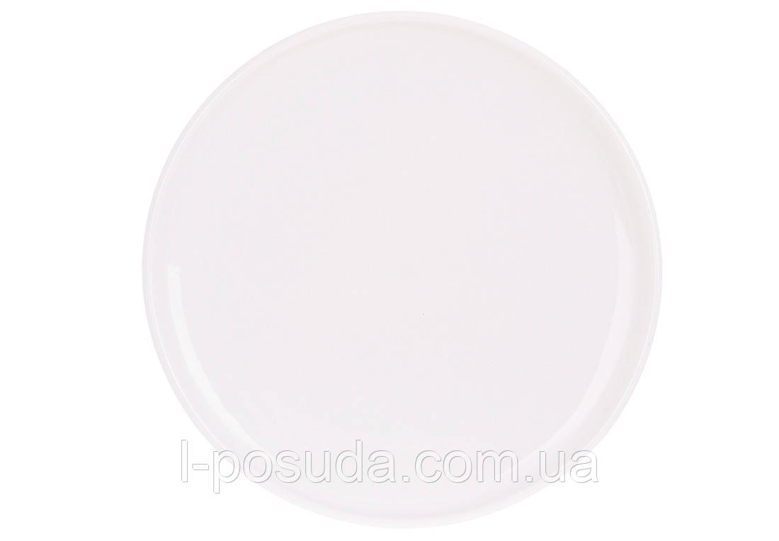 Тарілка біла порцелянова Belle 25см, фото 1