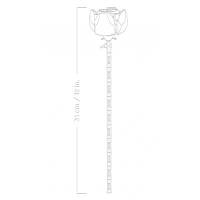 Конструктор букет роз для творчества и декора стильное украшение для дома и подарка BROWN