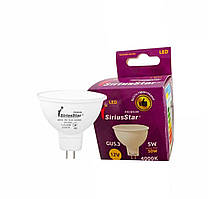 Світлодіодна лампа SIRIUSSTAR 3506 MR16 12V 5W 4000K- GU5,3