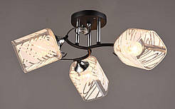 Люстра декоративна Sirius B C1032/3 BK+CH