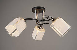 Люстра стельова Sirius B N3840/3 BK+FGD