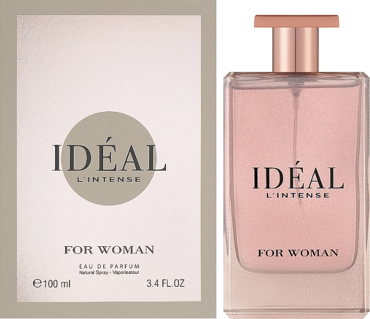 Парфумерна вода для жінок Fragrance World Ideal L' Intense Eau De Parfum 100 мл, фото 1