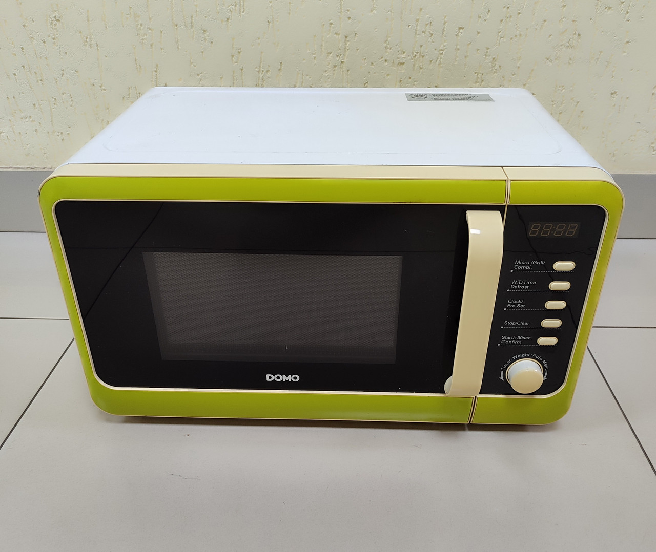 Електронна мікрохвильова пічка з грилем Domo DO2015G з Німеччини з гарантією, фото 1