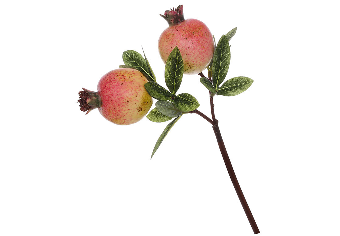 Штучна гілка гранату 31см, фото 1