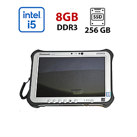 Захищений планшет Panasonic Toughpad FZ-G1 / 10.1" (1920x1200) IPS Touch / Intel Core i5-7300U (2 (4) ядра по 2.6 - 3.5 GHz) / 8