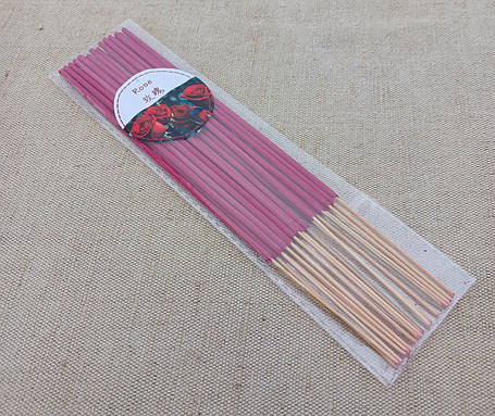 Палички ароматичні "Червона Троянда" 21 шт., фото 1