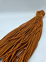 Гумка капелюшна, кругла 2,5мм гірчиця моток 50м