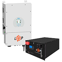 Комплект резервного живлення LogicPower 8000W + літієва (LiFePO4) батарея 11776Wh