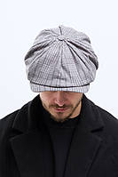 Кепка хуліганка у клітинку Without Alfi Gray