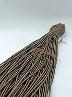 Гумка капелюшна, кругла 2,5мм темно-коричневий моток 50м