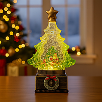 Світлодіодний світильник-нічник Ялинка XHF-8003 новорічний сувенір