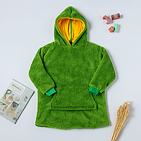 Плед-худі для дітей «Лісова пригода» Huggle Hoodie — теплий одяг-плед 3в1
