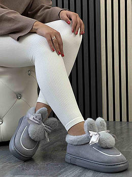 Черевики жіночі зимові 6 пар у ящику сірого кольору 36-41