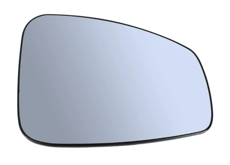 Renault Megane III (08-16) правий вкладиш вставка дзеркала З ПІДОГРІВОМ, Рено Меган 3, фото 1