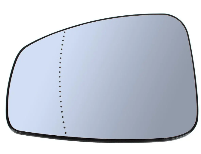 Renault Megane III (08-16) лівий вкладиш вставка дзеркала З ПІДОГРІВОМ, Рено Меган 3, фото 1