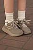 Кросівки дитячі для дівчинки демісезонні утеплені бежеві (B30970-3), фото 2