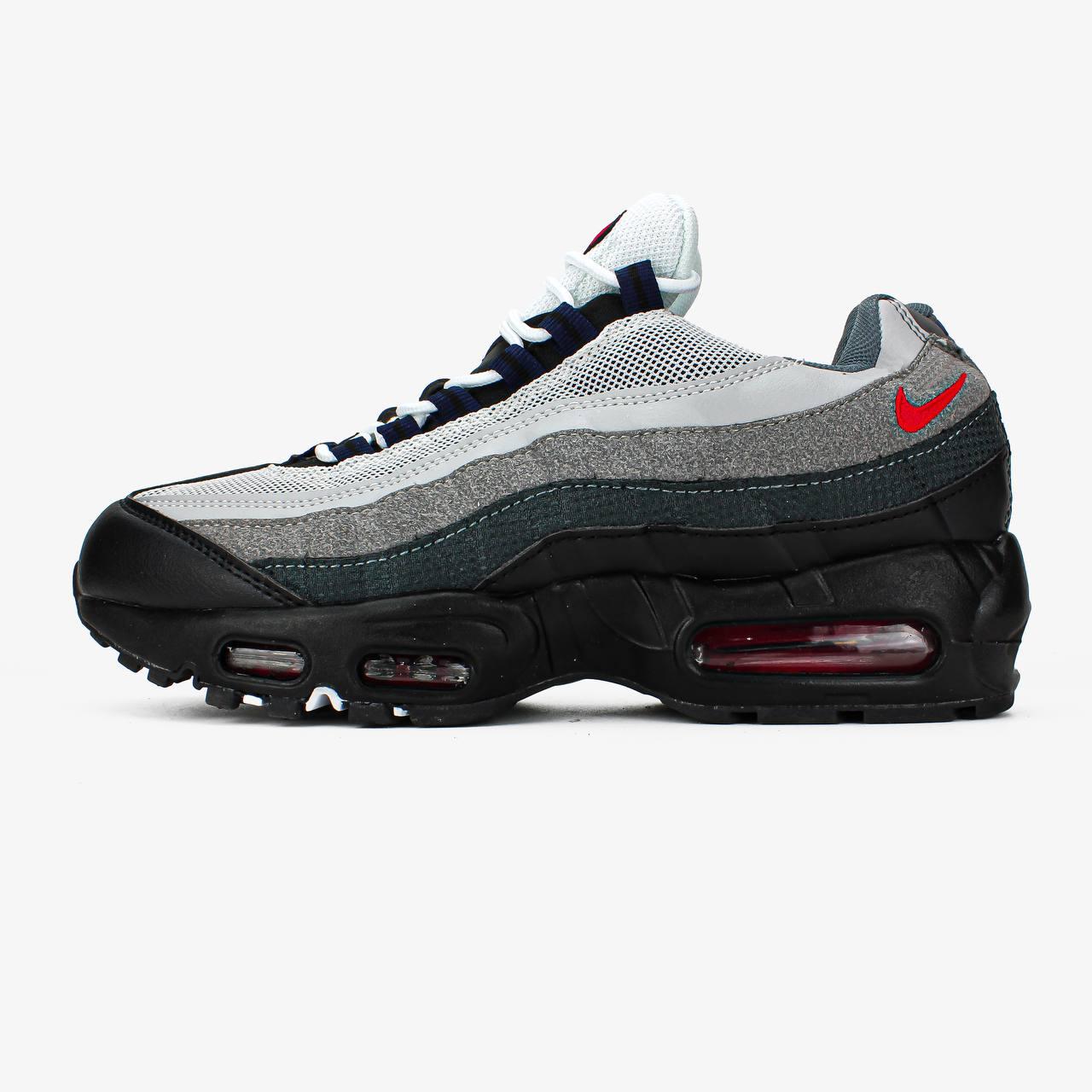 Nike Air Max 95 "Black Track Red Anthracite" 42, фото 1