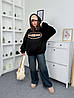 Тепле худі на флісі оверсайз батал великого розміру Розміри: 50-52, 54-56, 58-60, фото 6