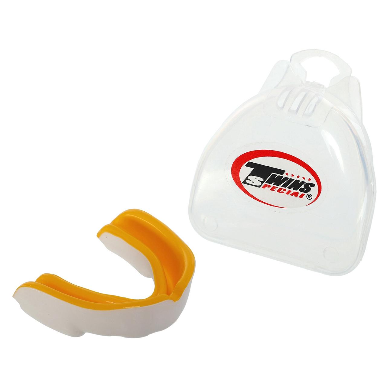 Капа боксерська одночелюстна у футлярі TWINS TW-006-2COLOR