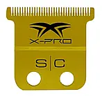 Оригінальний ніж для тримера стрижки волосся Stylecraft і Gamma Piu Precision Gold Titanium DLC The One