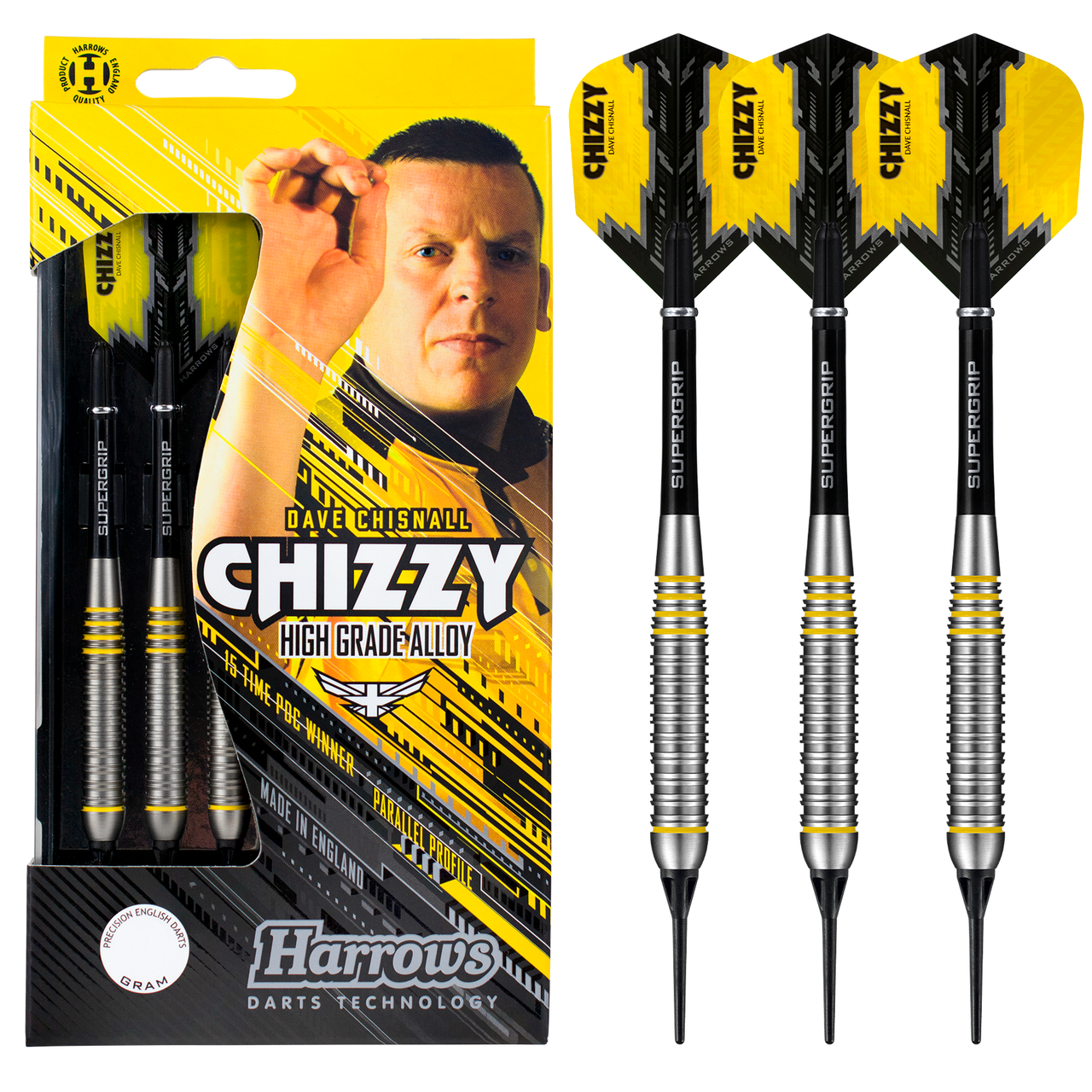 Дротики для гри в дартс Chizzy Harrows Англія