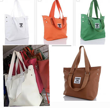 Сумочка жіноча шопер 34*34 см у різних кольорах Dpolo