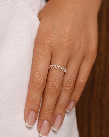 Кільце Коронка зі срібла, фото 1