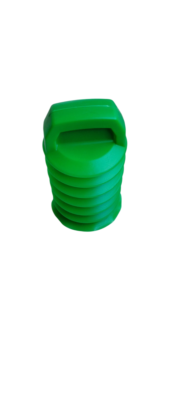 Вантуз для чищення труб від засмічень пластмасовий 13 см (зелений)