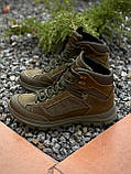 Черевики зимові тактичні на Хутрі AIR олива, фото 3