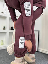 Зимовий костюм жіночий на флісі великого розміру Розміри: 50-52, 54-56, 58-60, фото 2