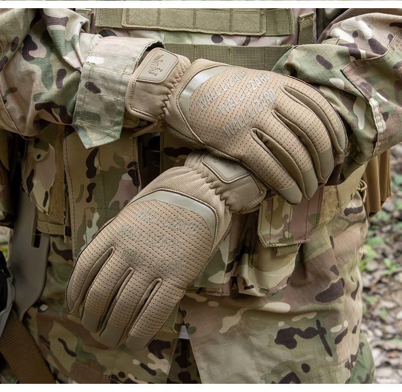 Утеплені рукавиці Wallizard Tactical койот, фото 1