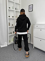 Зимовий костюм жіночий на флісі великого розміру Розміри: 50-52, 54-56, 58-60, фото 2