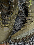 Берці тактичні зимові HUST Олива утеплені Бавовною, фото 7