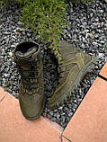 Берці тактичні зимові HUST Олива утеплені Бавовною, фото 9