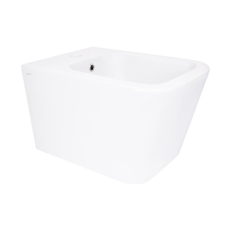 Біде підвісне Qtap Crow 485х340х290 мм White QT05555371W, фото 1