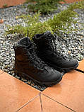 Берці тактичні зимові HUST Чорні утеплені Бавовною, фото 8