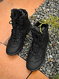 Берці тактичні зимові HUST Чорні утеплені Бавовною, фото 10