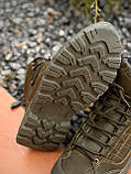 Шкіряні Тактичні черевики Power Олива Утеплені Мембрана Frost800, фото 4