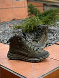 Шкіряні Тактичні черевики Power Олива Утеплені Мембрана Frost800, фото 10