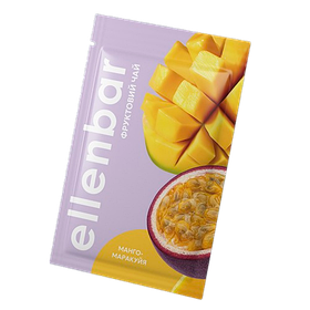 Ellenbar "Манго Маракуйя" фруктовий чай-концентрат в стіках, упаковка 12 шт