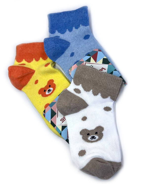 Шкарпетки дитячі Ведмедик 14 р. (12 пар!) (Демісезонні) Варос, фото 1