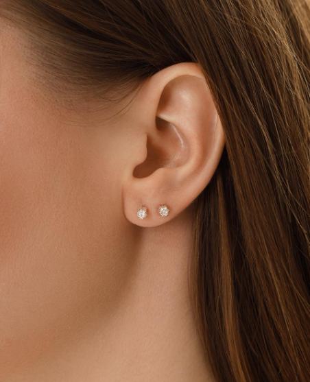 Срібні гвоздики 22с350, фото 1