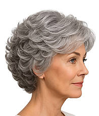 Перука Gloria, пепельний блонд омбре, термоволокно DC A1, 1717A, фото 2