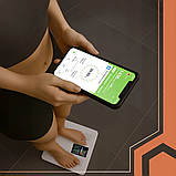 Аналітичні підлогові ваги RUHHY 20676 до 226 кг, розумні електронні з аналізом тіла та Bluetooth-додатком Feelfit, фото 3