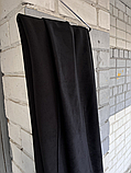 Віденський велюр на флісі соти Чорний, фото 4