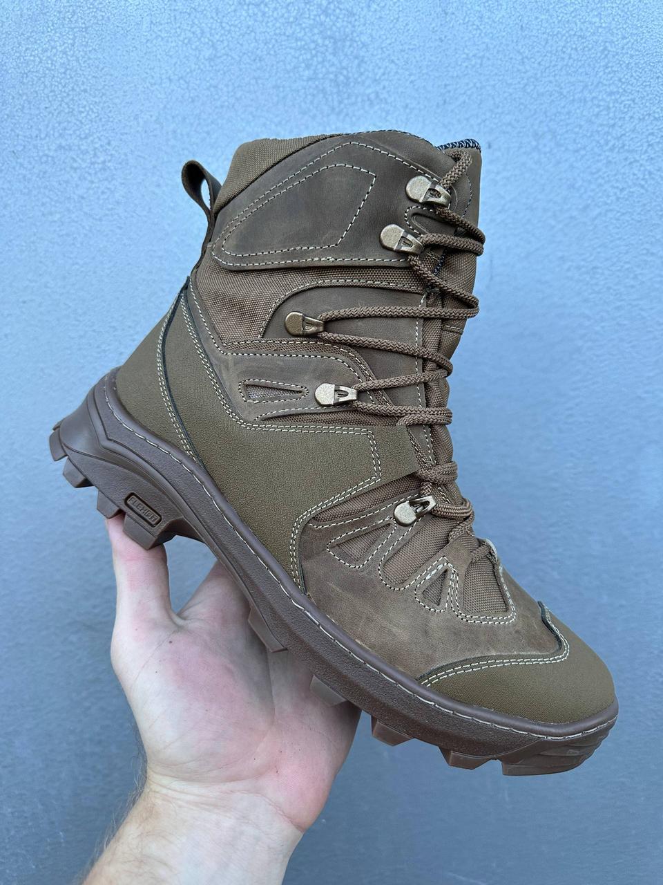 Берці зимові військові на мембрані Gore-Tex Койот, фото 1