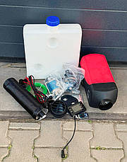 Автономний дизельний обігрівач Ondragon 8 кВт 12В з LCD-дисплеєм і пультом – автономка Webasto для авто, кемпера, гаража, фото 2