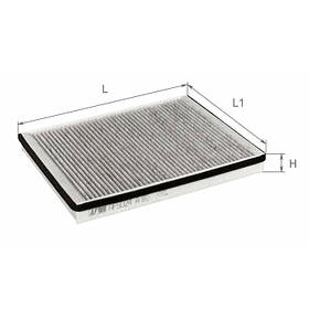 Фільтр салону DAF XF (вугільний)